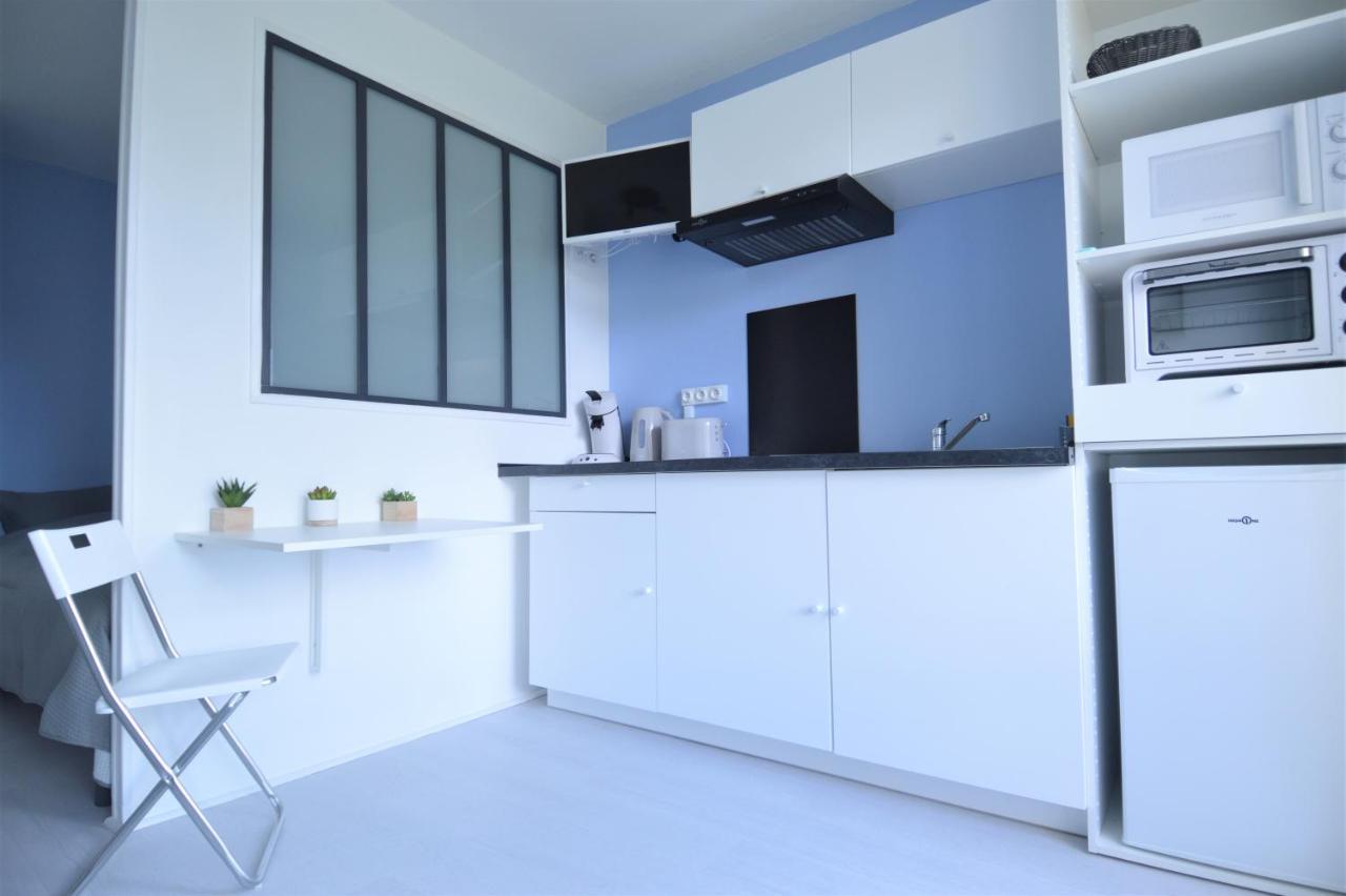 Studio avec loggia - à 200m de la plage - Parking Courseulles-sur-Mer Extérieur photo