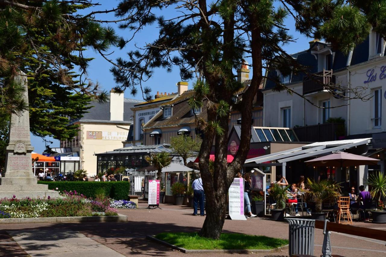 Studio avec loggia - à 200m de la plage - Parking Courseulles-sur-Mer Extérieur photo